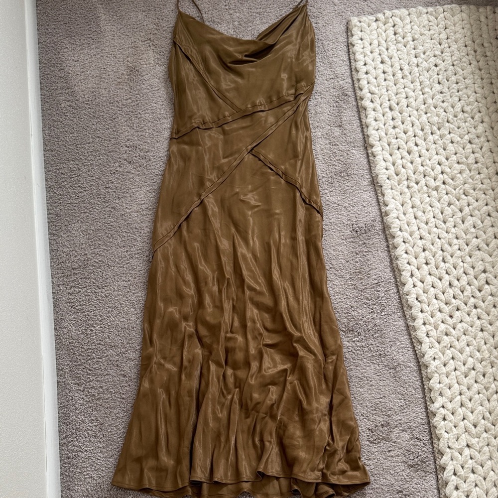 Zara Satin/Silk slip Dress
